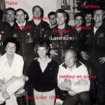 1987 Lors du tournage des Chevaliers du Ciel 1987 Lors du tournage des Chevaliers du Ciel