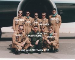 Départ au EAU fev 1992