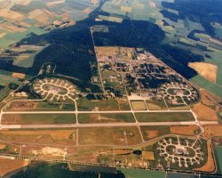 La base vue de haut La base vue de haut