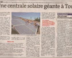 Et la base devint une centrale photovoltaïque Et la base devint une centrale photovoltaïque