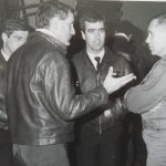 En discussion avec Longuet et biffin chef En discussion avec Longuet et biffin chef