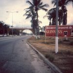 Sortie de Libreville ; c'est aussi écrit Sortie de Libreville