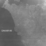 Vue générale On peut voir le phare des mamelles et en bas à gauche la base aérienne de Oaukam 081