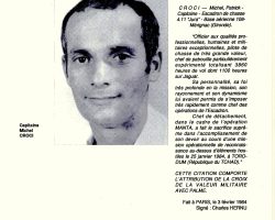La carrière du capitaine Croci La carrière du capitaine Croci
