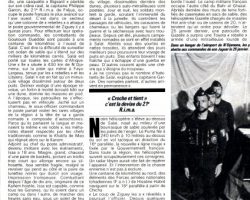 Article de journal Article de journal