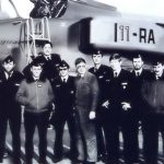 Première équipe mécanos Jaguar à la 11EC Première équipe mécanos Jaguar à la 11EC