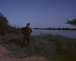 Momo au bord du Chari 1983-ndjamena-7