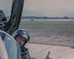 Bremgarten, août 1964. Michel et la 11ème escadre de chasse.