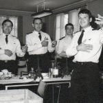 Le traditionnel pot chasse ; Pognat, Trassy, Jeanjean Le traditionnel pot chasse ; Pognat, Trassy, Jeanjean