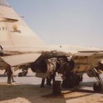 Jaguar ayant été touché par un missile SA7 lors e la guerre du Golfe Jaguar ayant été touché par un missile SA7 lors e la guerre du Golfe