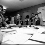 Pendant le briefing Pendant le briefing