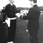 Remise du fanion d'escadrille Remise du fanion d'escadrille