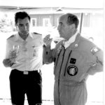 le COMAIR et le colonel Massimo MONTANARI, commandant de la base italienne de Rivolto.