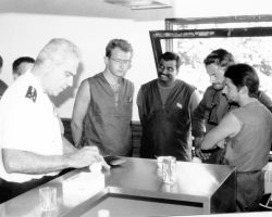 visite du CEMAA (LANATA) le 29 juillet 1993