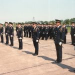 Pendant la prise d'armes Pendant la prise d'armes