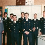 Officiers mécanos en salle d'OPS Officiers mécanos en salle d'OPS