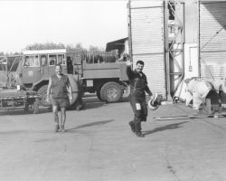 Platini et Ponpon. Retour de vol Manta 84 Platini et Ponpon. Retour de vol Manta 84