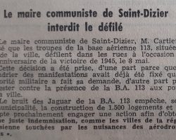 Les relations mairie - base aérienne sont au beau fixe ! Les relations mairie - base aérienne sont au beau fixe !