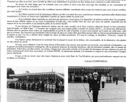 Le mot du partant Le mot du partant