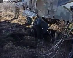 Su-25 ukrainien endommagé - 1