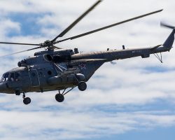 Le Mi-8AMTSh « 58 bleu » (RF-91165) servait au sein du 39e régiment d’hélicoptères, basé en temps de paix à Djankoï en Crimée. Il a été abattu le 5 mars 2022 dans la région de Mykolayiv. - 1