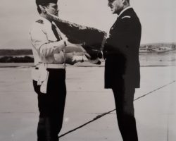Remise de fanion au CEVSV, à Fayole, ancien de la 11 EC Remise de fanion au CEVSV, à Fayole, ancien de la 11 EC
