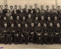 Photo de fin de Stage Brevets militaire de pilote d’avions Bourges – Juillet 1938
